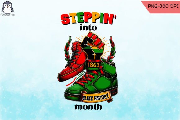 Download Stepping into Black History Month PNG - Premium Resources